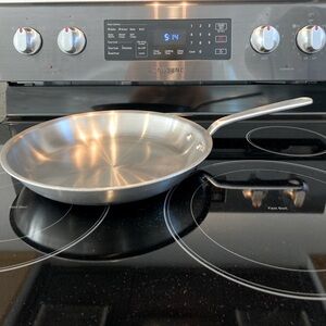 12” STAINLESS CLAD FRYING PAN 5 PLY by MADE IN COOKWARE